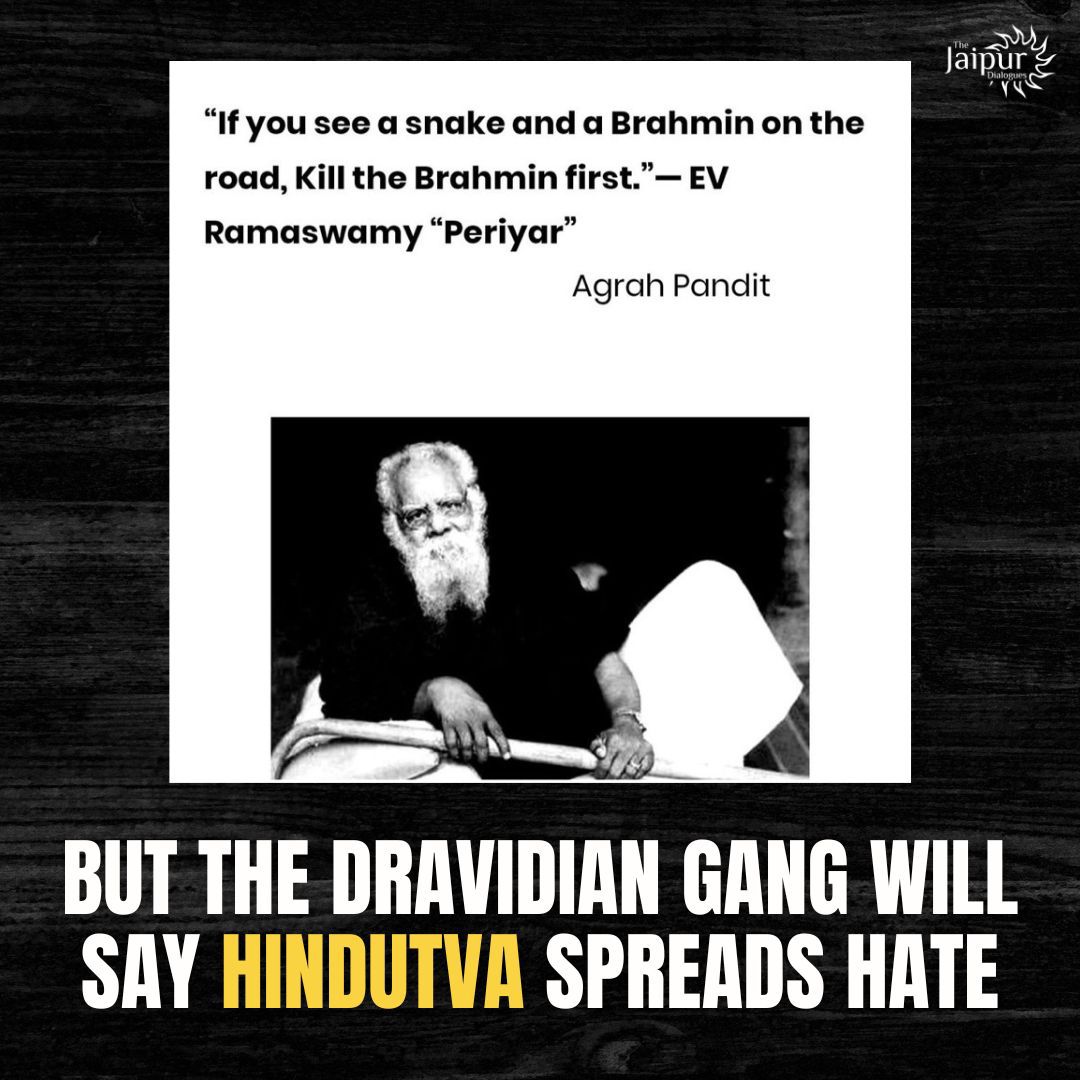 The Deadly Dravidian Hate